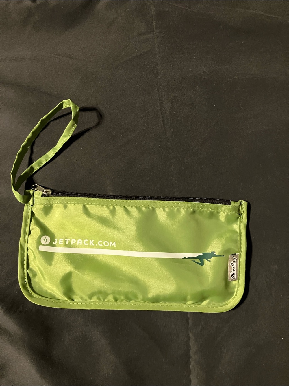 Jetpack Pencil bag/case with pen & rubber bracelet